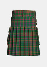 Utility_Berry_Tribute_Tartan_11226_kilt_back_image_with_pleated_design_and_adjustable_buckles_for_men
