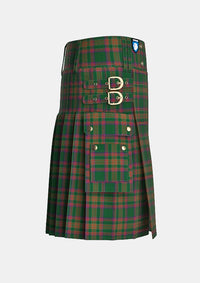 Utility_Berry_Tribute_Tartan_11226_kilt_right_image_with_pleated_design_and_adjustable_buckles_for_men
