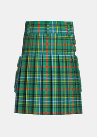 Utility_Bisset_Tartan_1478_kilt_back_image_with_pleated_design_and_adjustable_buckles_for_men