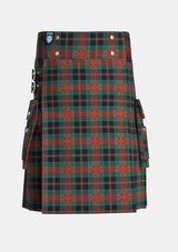 Utility_Blair_Estate_tartan_13330_kilt_front_image_with_pleated_design_and_adjustable_buckles_for_men