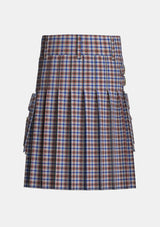 Utility_Boswell_Dress_Tartan_6359_kilt_back_image_with_pleated_design_and_adjustable_buckles_for_men