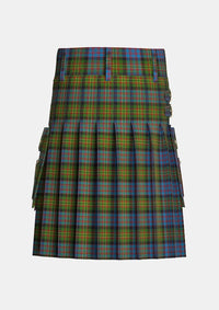 Utility_Bowie_Lochcarron_Tartan_435_kilt_back_image_with_pleated_design_and_adjustable_buckles_for_men