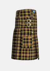 Utility_Brady_George_and_Family_Tartan_13737_kilt_right_image_with_pleated_design_and_adjustable_buckles_for_men