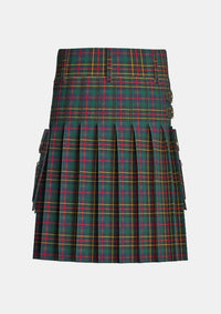 Utility_Brodie_Hunting_Modern_Tartan_kilt_back_image_with_pleated_design_and_adjustable_buckles_for_men