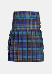 Buchanan Blue Utility Tartan Kilt