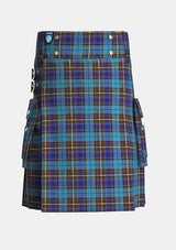 Buchanan Blue Utility Tartan Kilt