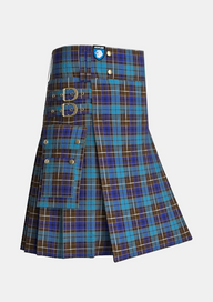 Buchanan Blue Utility Tartan Kilt