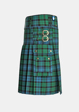 Maßgefertigter Roter Royal Stewart Tartan Kilt	