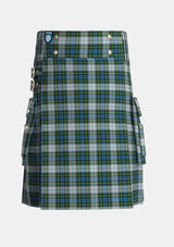 Utility_Campbell_Dress_1_Tartan_19_kilt_front_image_with_pleated_design_and_adjustable_buckles_for_men
