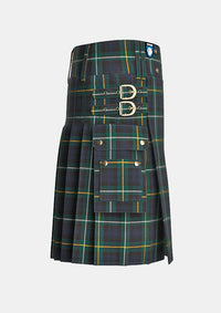 Utility_Campbell_of_Argyll_Modern_Tartan_kilt_right_image_with_pleated_design_and_adjustable_buckles_for_men
