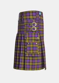 Utility_Casey_Tartan_6914_kilt_right_image_with_pleated_design_and_adjustable_buckles_for_men