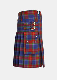 Utility_Chinese_Scottish_Tartan_6807_kilt_right_image_with_pleated_design_and_adjustable_buckles_for_men