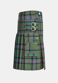 Utility_Cochrane_tartan_994_kilt_right_image_with_pleated_design_and_adjustable_buckles_for_men
