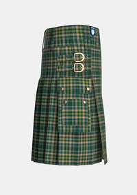 Utility_Cox_Brian_Denis_Tartan_3150_kilt_right_image_with_pleated_design_and_adjustable_buckles_for_men