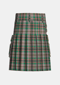 Utility_Craig_tartan_kilt_back_image_with_pleated_design_and_adjustable_buckles_for_men