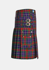 Utility_Crozier_Tartan_1779_kilt_right_image_with_pleated_design_and_adjustable_buckles_for_men