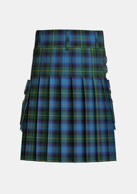 Utility_Cruickshank_L_Family_Tartan_14558_kilt_back_image_with_pleated_design_and_adjustable_buckles_for_men
