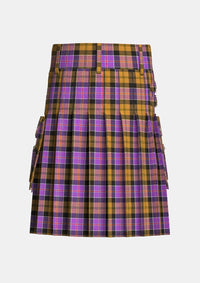 Utility_Culloden_Tartan_1328_kilt_back_image_with_pleated_design_and_adjustable_buckles_for_men
