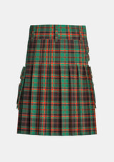 Utility_Cumming_Hunting_Ancient_Tartan_kilt_back_image_with_pleated_design_and_adjustable_buckles_for_men