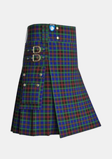 Utility_Daly_Tartan_11608_kilt_side_image_with_pleated_design_and_adjustable_buckles_for_men