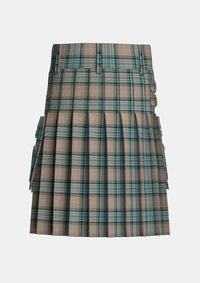 Utility_Diana_Memorial_Rose_Tartan_11460_kilt_back_image_with_pleated_design_and_adjustable_buckles_for_men