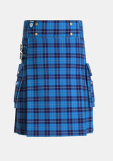 Utility_Douglas_Variation_Tartan_1755_kilt_front_image_with_pleated_design_and_adjustable_buckles_for_men