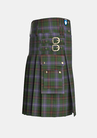 Utility_Dow_Aerlift_Tartan_10704_kilt_right_image_with_pleated_design_and_adjustable_buckles_for_men