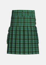 Utility_Duncan_of_Sketraw_Tartan_6497_kilt_back_image_with_pleated_design_and_adjustable_buckles_for_men