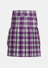 Utility_Dunlop_Dress_Tartan_1784_kilt_back_image_with_pleated_design_and_adjustable_buckles_for_men
