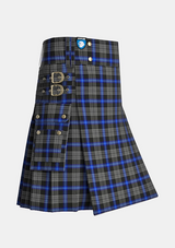 Utility_Earthrise_Tartan_kilt_side_image_with_pleated_design_and_adjustable_buckles_for_men