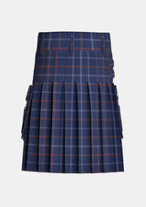 Utility_Easton_Tartan_11121_kilt_back_image_with_pleated_design_and_adjustable_buckles_for_men