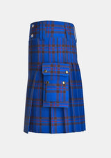 Utility_Elliot_tartan_596_kilt_left_image_with_pleated_design_and_adjustable_buckles_for_men