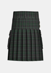 Utility_Episcopal_Clergy_Tartan_4816_kilt_back_image_with_pleated_design_and_adjustable_buckles_for_men