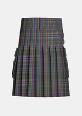 Utility_Fagan_Tartan_13552_kilt_back_image_with_pleated_design_and_adjustable_buckles_for_men