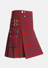Utility_Fiddes_3_Tartan_836_kilt_side_image_with_pleated_design_and_adjustable_buckles_for_men