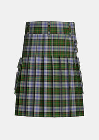Utility_Firth_of_Tay_Tartan_4862_kilt_back_image_with_pleated_design_and_adjustable_buckles_for_men