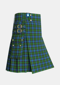 Utility_Fletcher_2_Tartan_257_kilt_side_image_with_pleated_design_and_adjustable_buckles_for_men