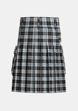 Utility_Forbes_Dress_Clans_Originaux_Tartan_6295_kilt_back_image_with_pleated_design_and_adjustable_buckles_for_men