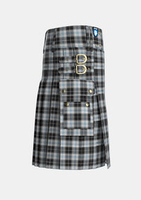 Utility_Forbes_Dress_Clans_Originaux_Tartan_6295_kilt_right_image_with_pleated_design_and_adjustable_buckles_for_men