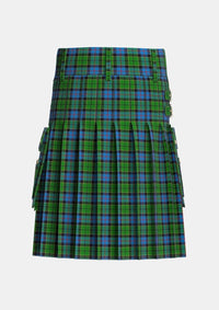Utility_Forsyth_1795_Tartan_1122_kilt_back_image_with_pleated_design_and_adjustable_buckles_for_men