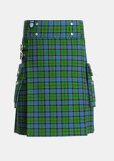 Utility_Forsyth_1795_Tartan_1122_kilt_front_image_with_pleated_design_and_adjustable_buckles_for_men