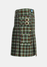 Utility_Fraser_Hunting_Dress_Tartan_603_kilt_right_image_with_pleated_design_and_adjustable_buckles_for_men