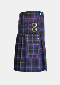 Utility_Fuller_of_Hopewell_Tartan_6781_kilt_right_image_with_pleated_design_and_adjustable_buckles_for_men