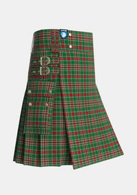 Utility_Gayre_Bodyguard_2_Tartan_1154_kilt_side_image_with_pleated_design_and_adjustable_buckles_for_men