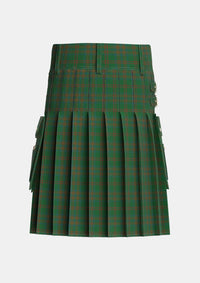 Utility_Gayre_Bodyguard_Tartan_197_kilt_back_image_with_pleated_design_and_adjustable_buckles_for_men