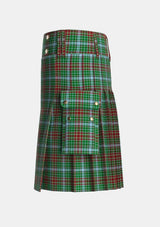 Utility_Gayre_Tartan_164_kilt_left_image_with_pleated_design_and_adjustable_buckles_for_men