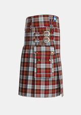 Utility_Gillies_Red_Dress_Tartan_639_kilt_right_image_with_pleated_design_and_adjustable_buckles_for_men