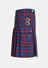 Utility_Glenn_Tartan_5930_kilt_right_image_with_pleated_design_and_adjustable_buckles_for_men
