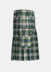 Utility_Gordon_Dress_4_Tartan_347_kilt_left_image_with_pleated_design_and_adjustable_buckles_for_men