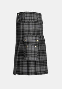Grey Watch Utility Tartan Kilt